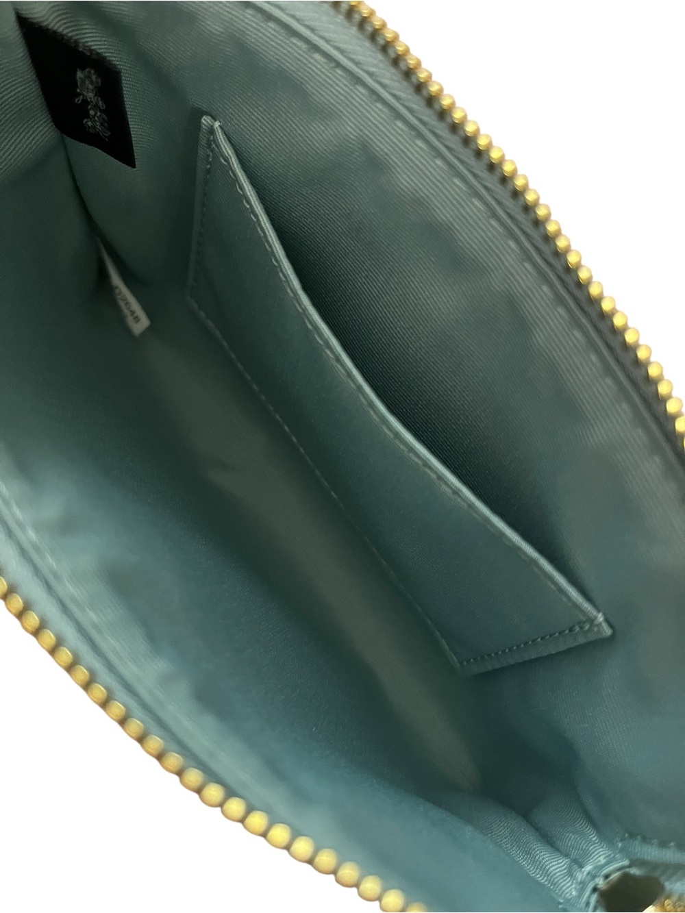 Coach Light Blue Signature Wristlet. New with tags - Picture 4 of 4